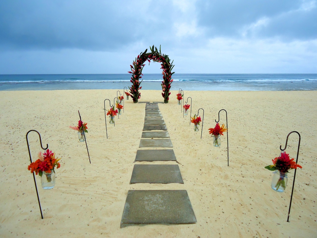cerimonia sulla spiaggia
