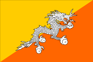 bhutan  flag