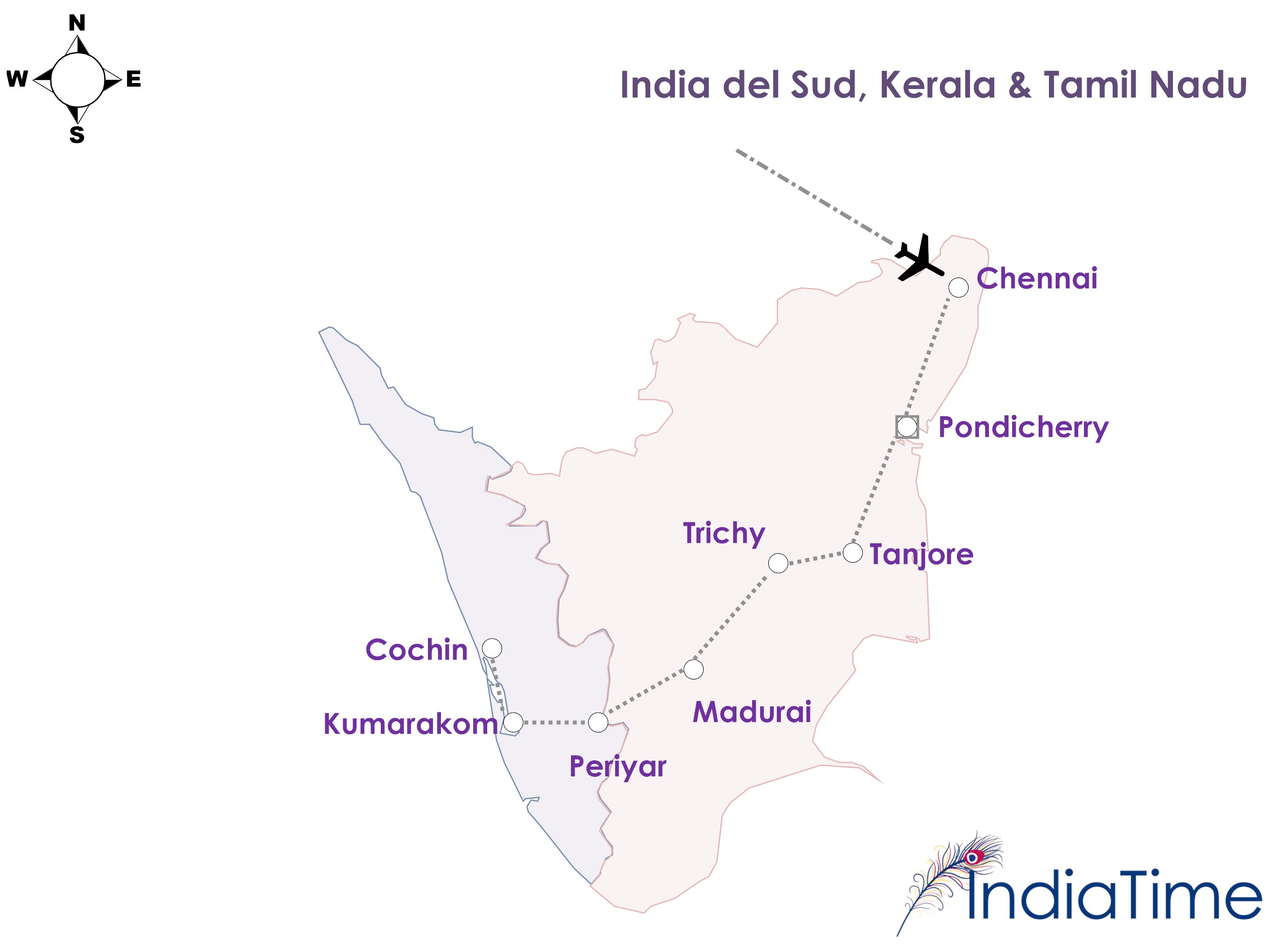 india sud kerala tamil nadu