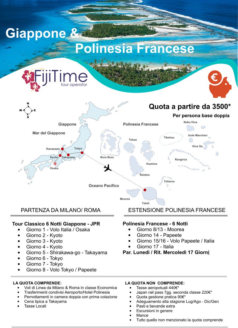 giappone e polinesia 
