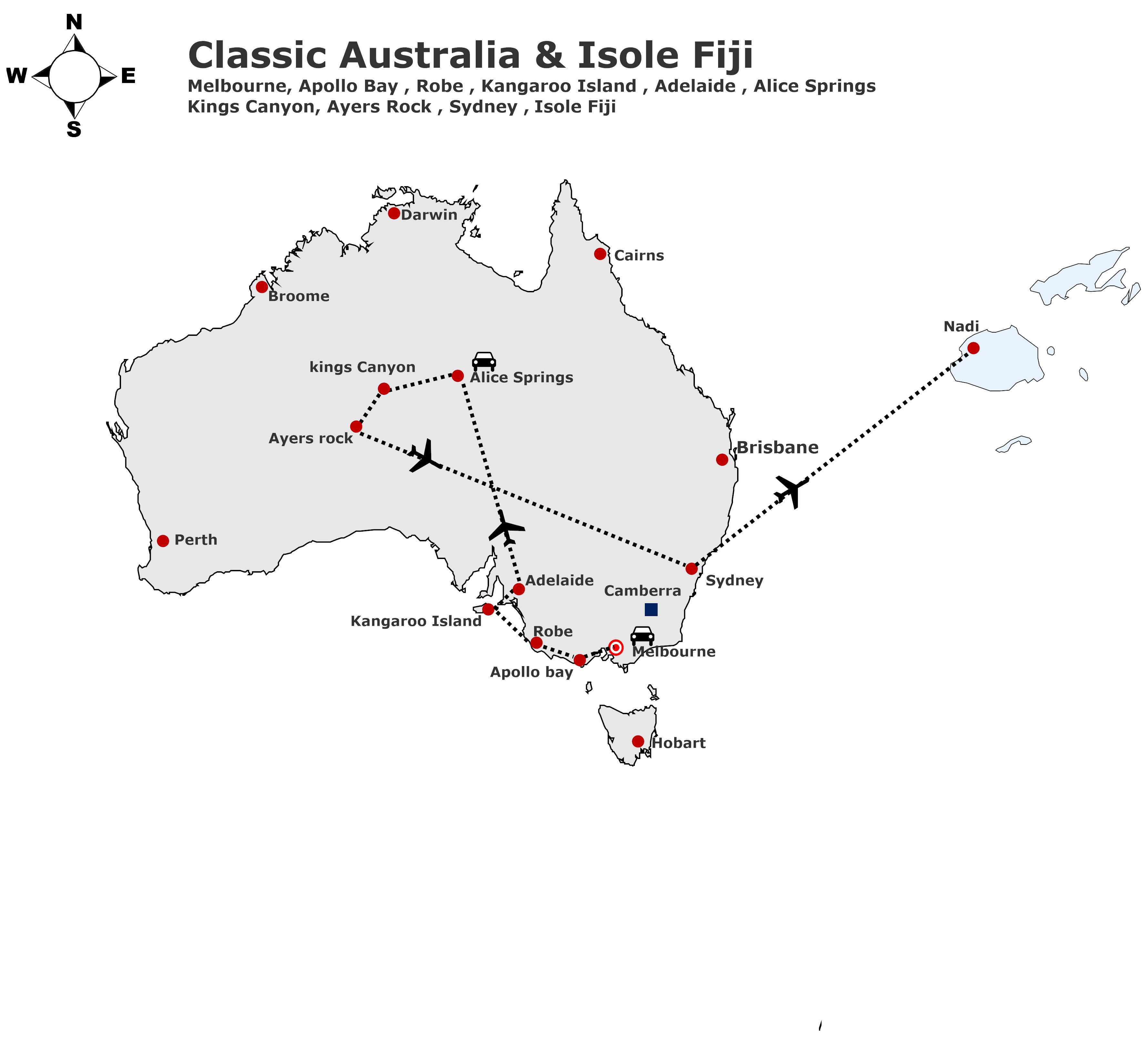 australia e fiji