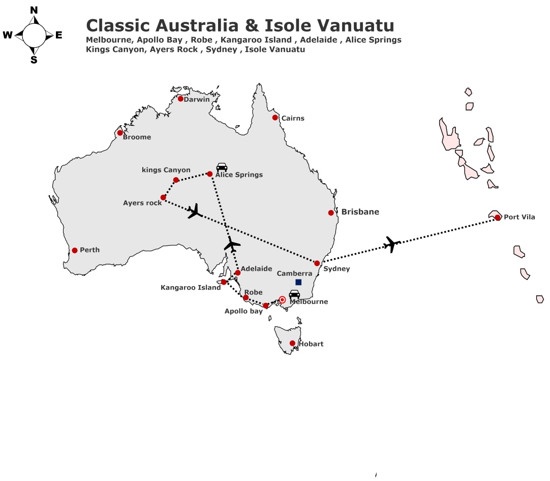 australia e vanuatu