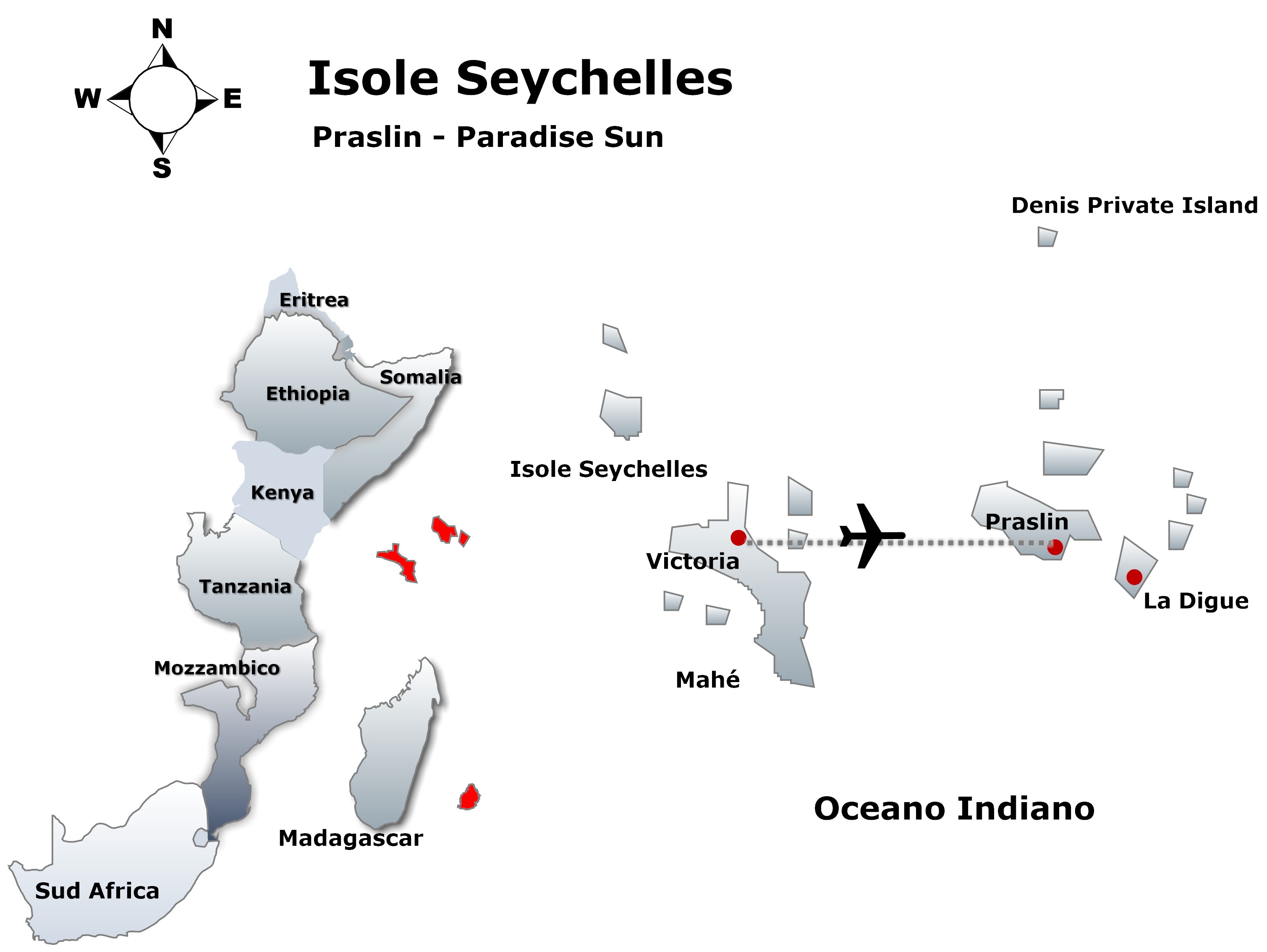 seychelles paradise sun